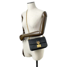 Load image into Gallery viewer, Dior Addict 2WAY ChainShoulder Bag Black Leather
