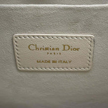 将图像加载到图库查看器中，Dior Essential ArchiCannage Chain Tote Bag Off-white Leather
