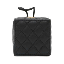 Load image into Gallery viewer, CHANEL Matelasse MiniDrawstring Bag ChainShoulder Bag Black Lambskin
