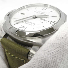 Load image into Gallery viewer, PANERAI Luminor Marina W44mm Stainless Steel Leather White Dial PAM01314
