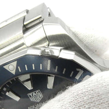 将图像加载到图库查看器中，TAG HEUER Aqua racer W41mm Stainless Steel Blue DialWAY111C.BA0928
