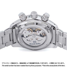 将图像加载到图库查看器中，SEIKO Spring Drive Chronograph Master Shop Limited W43.5mm Stainless Steel Silver Dial SBGC001
