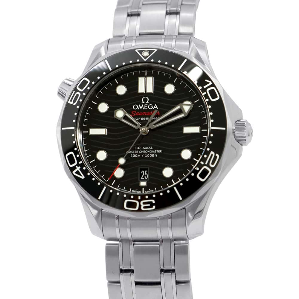 OMEGA Seamaster Diver 300M W42mm Stainless Steel Black Dial 210.30.42.20.01.001