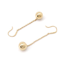 将图像加载到图库查看器中，TIFFANY&amp;Co. hardware ball earrings 18K Yellow Gold
