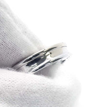 将图像加载到图库查看器中，BVLGARI B.ZERO1Ring 1 Band Size 51/#11 18K White Gold
