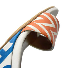 Load image into Gallery viewer, HERMES Acapulco Strap Sandals Multicolor Leather Size 35
