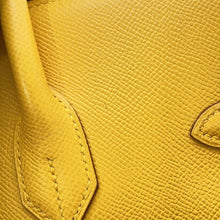 将图像加载到图库查看器中，HERMES Birkin Yellow Courchevel Size 35
