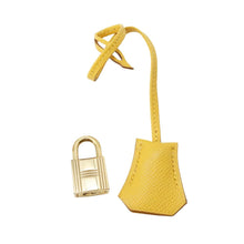 将图像加载到图库查看器中，HERMES Birkin Yellow Courchevel Size 35
