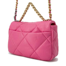 Load image into Gallery viewer, CHANEL 19 Chain Shoulder Bag Pink Lambskin
