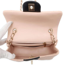 Load image into Gallery viewer, CHANEL Mini Matelasse Chain Shoulder Bag Pink/BlackA69900 Lambskin Size 20
