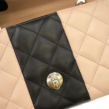 Load image into Gallery viewer, CHANEL Mini Matelasse Chain Shoulder Bag Pink/BlackA69900 Lambskin Size 20
