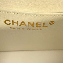 将图像加载到图库查看器中，CHANEL Mini Matelasse ChainShoulder Bag Black/WhiteA69900 Lambskin Size 20
