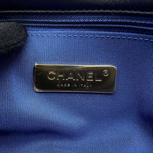 Load image into Gallery viewer, CHANEL 19 Chain Shoulder Bag Blue Fur
