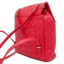 Load image into Gallery viewer, CHANEL Matelasse Urban Spirit Backpack Red A91122 Lambskin Size Large
