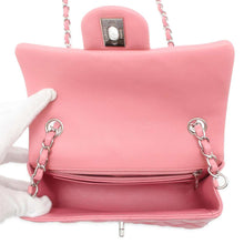 Load image into Gallery viewer, CHANEL Mini Matelasse ChainShoulder Bag Pink A69900 Lambskin Size Mini
