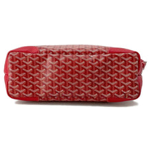 将图像加载到图库查看器中，GOYARD Grenadine Shoulder Bag Red PVC Coated Canvas Leather
