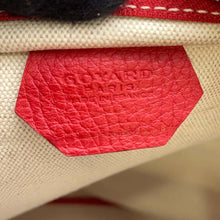 将图像加载到图库查看器中，GOYARD Grenadine Shoulder Bag Red PVC Coated Canvas Leather
