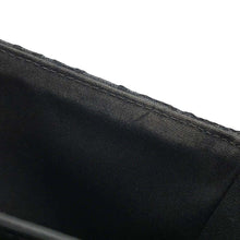 将图像加载到图库查看器中，Dior Saddle flap shoulder bag Black 1ADPO049YKS_H00N Canvas Calf Leather Size Small
