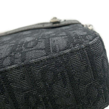 将图像加载到图库查看器中，Dior Oblique Safari Messenger Bag Black 1ESPO206YKY_H03E Canvas
