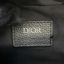 将图像加载到图库查看器中，Dior Oblique Safari Messenger Bag Black 1ESPO206YKY_H03E Canvas
