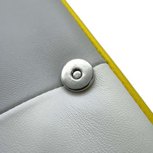 将图像加载到图库查看器中，BURBERRY Laura ChainShoulder Bag Yellow/White/Gray Leather
