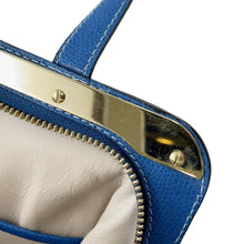 Load image into Gallery viewer, Valextra Valextra Casual Handbag Blue Leather
