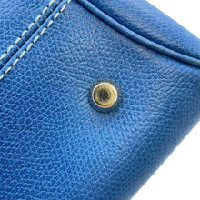 将图像加载到图库查看器中，Valextra Valextra Casual Handbag Blue Leather
