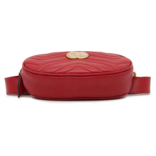 Load image into Gallery viewer, GUCCI GG Marmont Crossbody Bag Red476434 Leather
