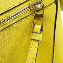 Load image into Gallery viewer, LOEWE Puzzle 2way Shoulder Bag Yellow Leather Size Medium
