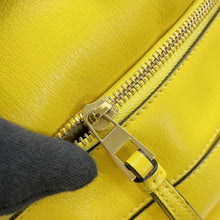 Load image into Gallery viewer, LOEWE Puzzle 2way Shoulder Bag Yellow Leather Size Medium
