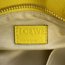 Load image into Gallery viewer, LOEWE Puzzle 2way Shoulder Bag Yellow Leather Size Medium
