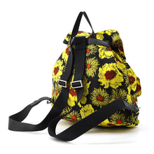 Load image into Gallery viewer, PRADA Backpack Yellow/Black 1BZ811 Nylon Saffiano Leather
