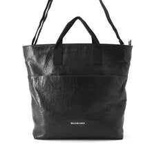 Load image into Gallery viewer, BALENCIAGA Explorer 2way Tote Black 638804 Leather
