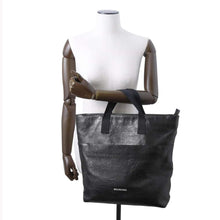 Load image into Gallery viewer, BALENCIAGA Explorer 2way Tote Black 638804 Leather
