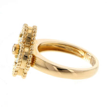 Load image into Gallery viewer, Van Cleef &amp; Arpels Vintage Alhambra Ring Size 49/#9 VCARO3QM49/VCARO3QM00 18K Yellow Gold
