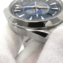 将图像加载到图库查看器中，OMEGA Seamaster Aqua Terra 150M W43mm Stainless Steel Blue Dial 220.10.43.22.03.001
