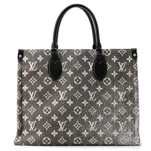 Load image into Gallery viewer, LOUIS VUITTON Onthego Noir/White M46448 Monogram・Jacquard Denim Size MM
