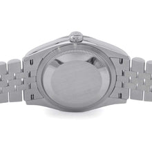 将图像加载到图库查看器中，ROLEX Datejust W36mm Stainless Steel K18WG Aubergine Dial 126234
