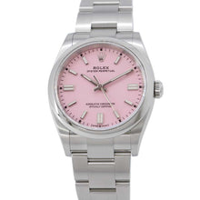 Load image into Gallery viewer, ROLEX Oyster Perpetual W36mm Stainless Steel Candy pink Dial 126000
