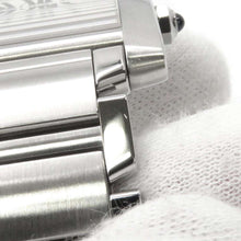 将图像加载到图库查看器中，CARTIER Tank Francaise LM H32.3mm×W28.2mm Stainless Steel Silver Dial W51002Q3
