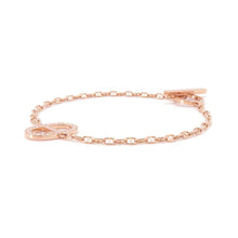 Load image into Gallery viewer, HERMES Chaine d&#39;Ancre Contour Bracelet Size ST 18K Pink Gold
