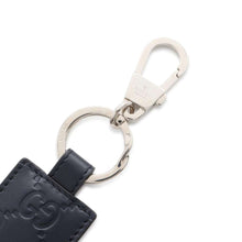 Load image into Gallery viewer, GUCCI key ring Black 478136 Leather
