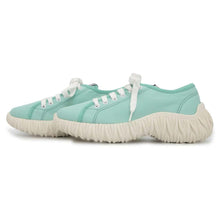 将图像加载到图库查看器中，MIUMIU low cut sneakers Green5E373D Cotton Size 38
