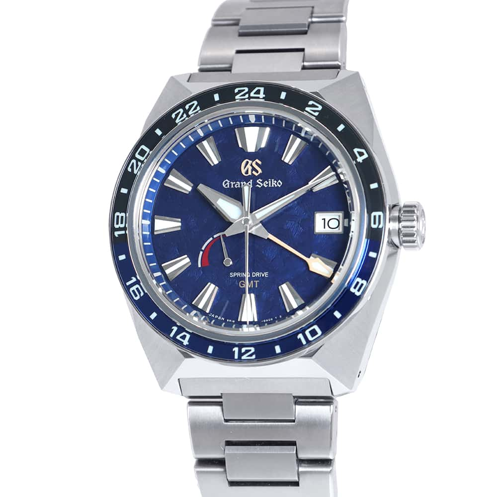 SEIKO Grand SEIKO Sports Collection GMT W44.5mm TI Blue DialSBGE309