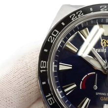 Load image into Gallery viewer, SEIKO Grand SEIKO Sports Collection GMT W44.5mm TI Blue Dial SBGE309
