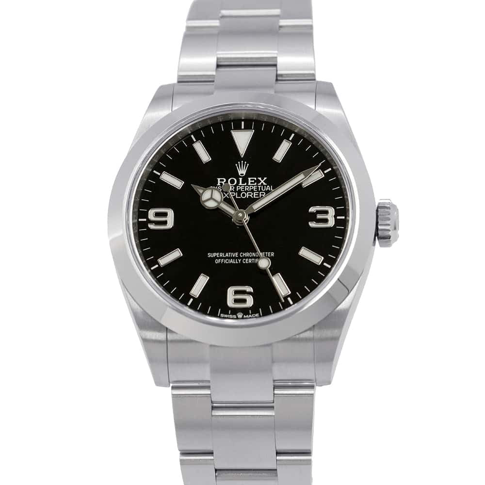 ROLEX ExplorerI W40mm Stainless Steel Black Dial 224270