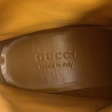 将图像加载到图库查看器中，GUCCI Jumbo GG Canvas Boots Brown/Beige 680813 Canvas Leather Size 9
