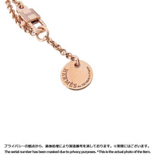 Load image into Gallery viewer, HERMES HERMES Crew de H Bracelet SM Size 15 18K Pink Gold
