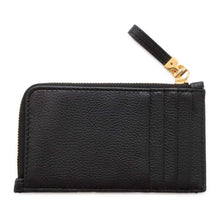 Load image into Gallery viewer, Dior Caro Zip Card Holder Black S5131UWHC_M900 Calf Leather
