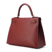 Load image into Gallery viewer, HERMES Kelly Sellier Miss You Rouge H Glenemush Size 28
